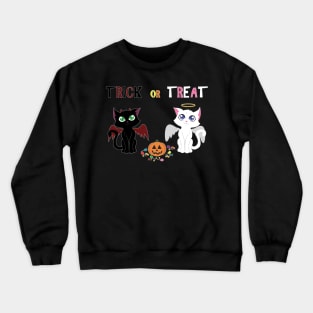 Trick or Treat Kittens Crewneck Sweatshirt